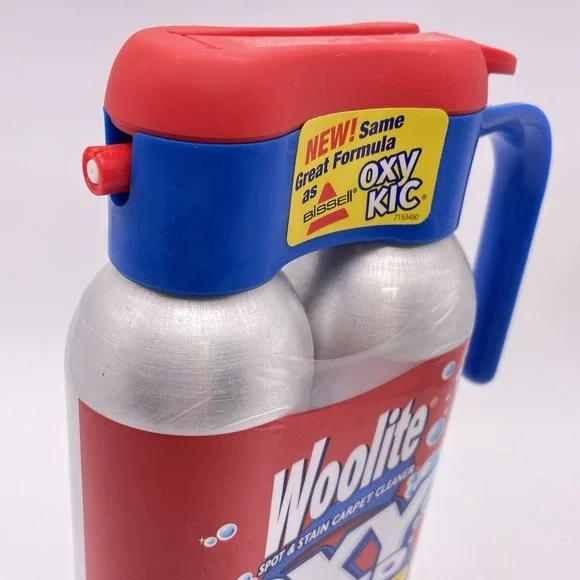 Woolite Oxy Deep 2X Spot & Stain Carpet Spray Cleaner 2 Powerful Cleaners 14oz - Picture 2 of 5